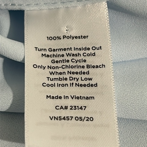 RUFFLE TRIM BLOUSE - SOLID - Picture 6 of 7